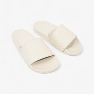 Gucci Microguccissima Slide Ivory Rubber EU 37 UK 4 | AlmaBagz