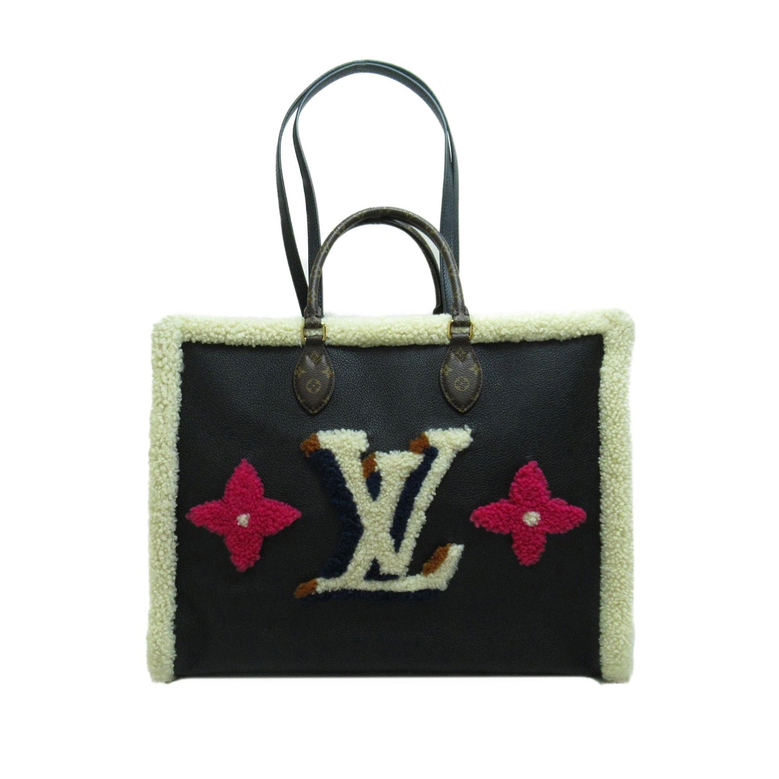 Louis Vuitton Shearling Monogram OnTheGo GM Satchel | AlmaBagz - Image 10