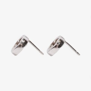 Gucci Interlocking G Earrings Silver Silver Sterling | AlmaBagz