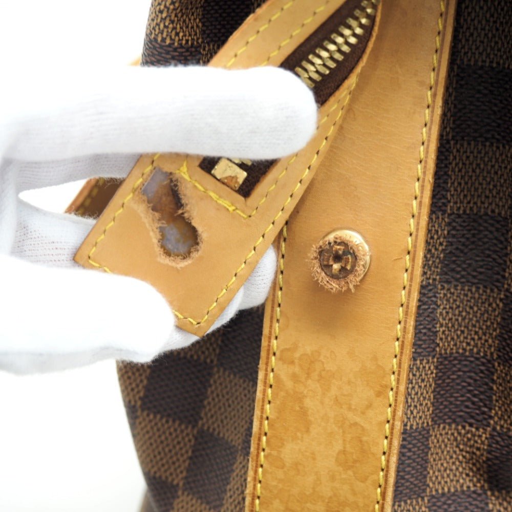 LOUIS VUITTON Shoulder Bag N99037 Damier canvas Brown Columbine Damier Women Used | AlmaBagz - Image 4