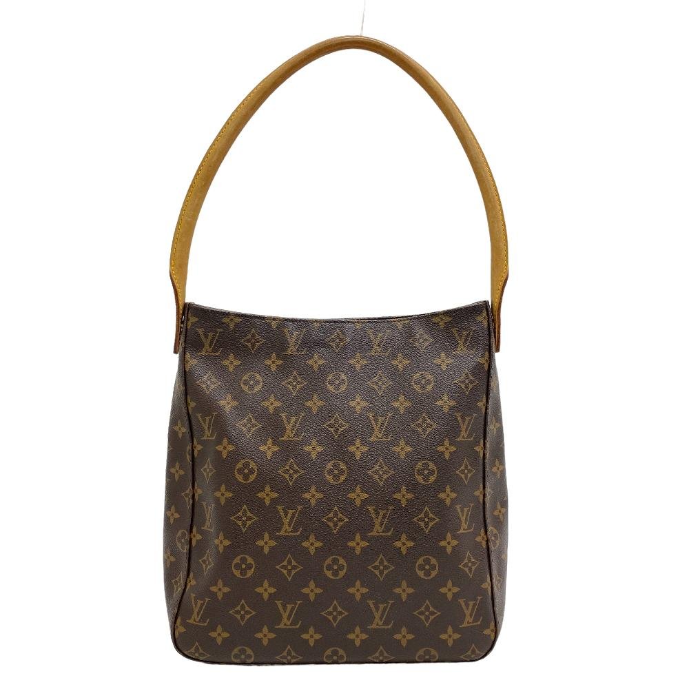 LOUIS VUITTON Shoulder Bag M51145 leather Brown Monogram LoopingGM Women Used | AlmaBagz - Image 11