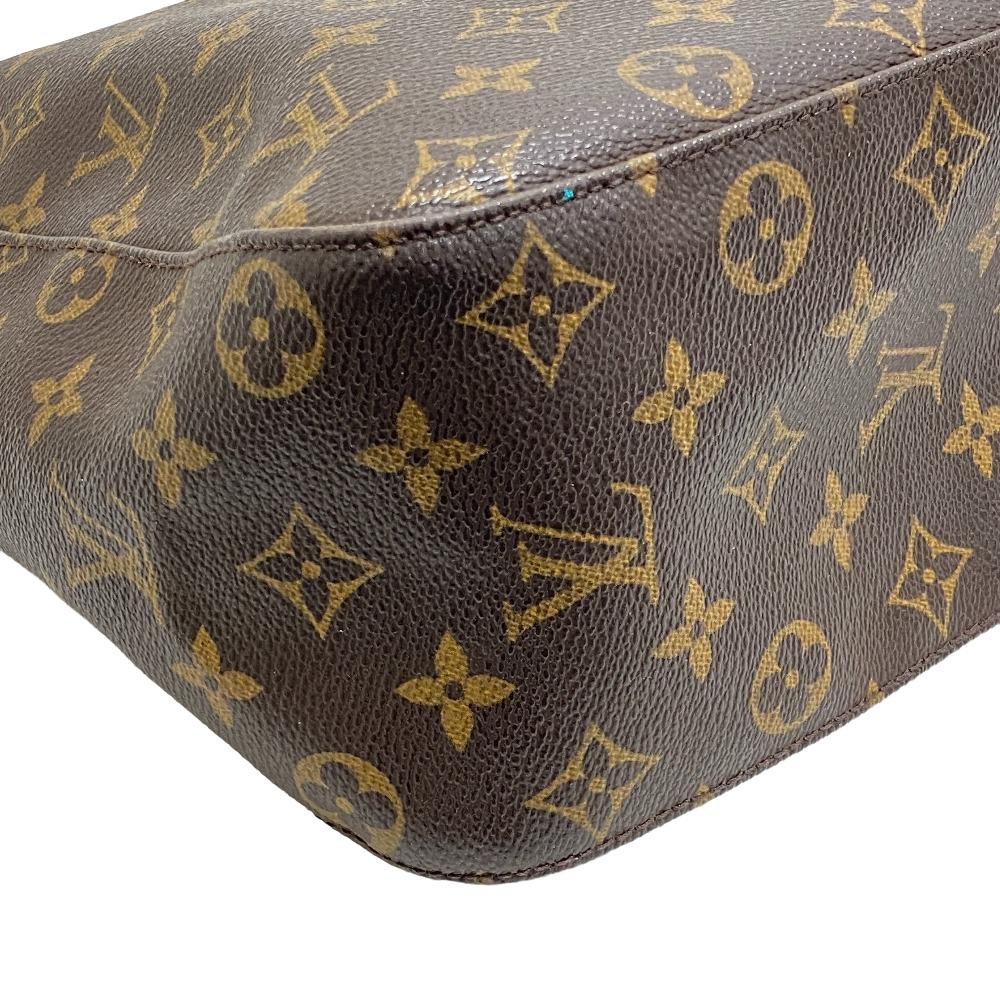 LOUIS VUITTON Shoulder Bag M51145 leather Brown Monogram LoopingGM Women Used | AlmaBagz - Image 3