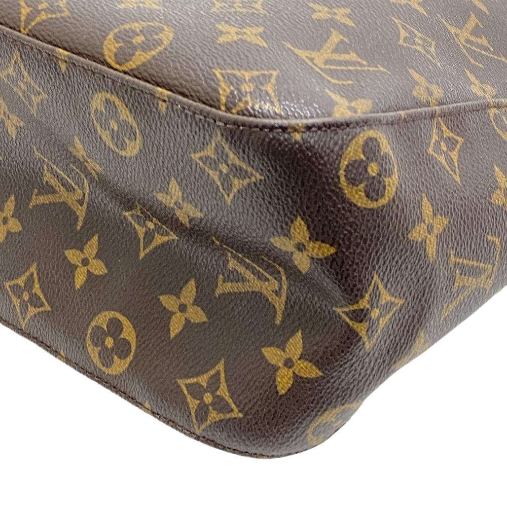 LOUIS VUITTON Shoulder Bag M51145 leather Brown Monogram LoopingGM Women Used | AlmaBagz - Image 4