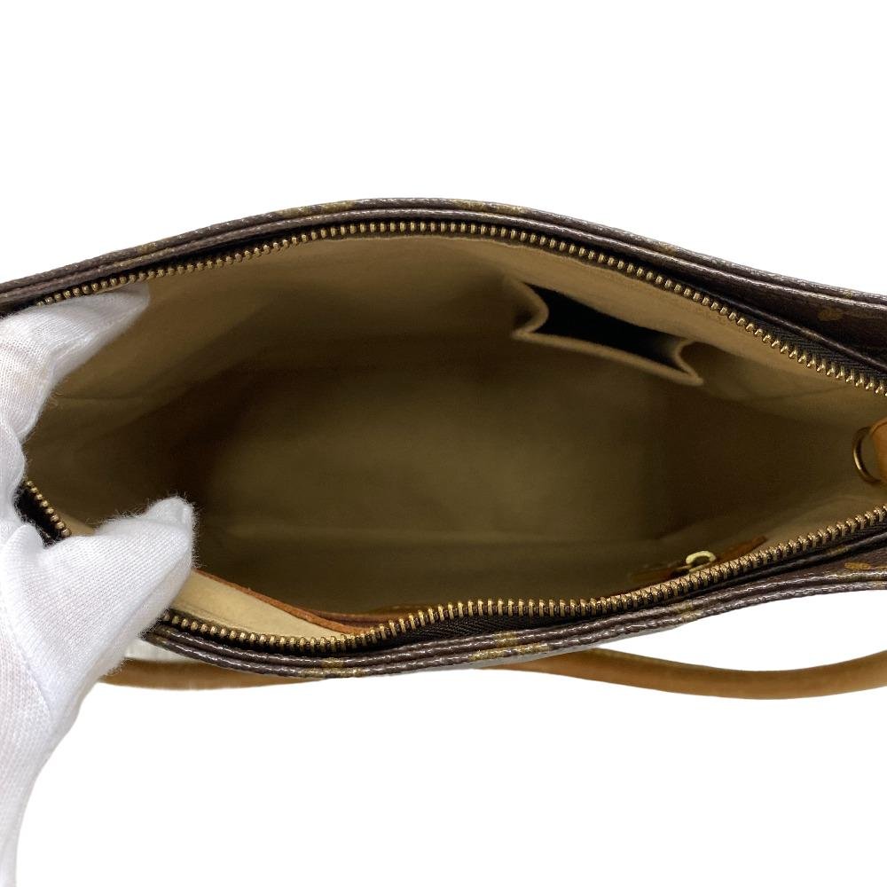 LOUIS VUITTON Shoulder Bag M51145 leather Brown Monogram LoopingGM Women Used | AlmaBagz - Image 7