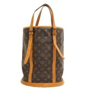 LOUIS VUITTON Shoulder Bag M42236 leather Brown Monogram BucketGM | AlmaBagz