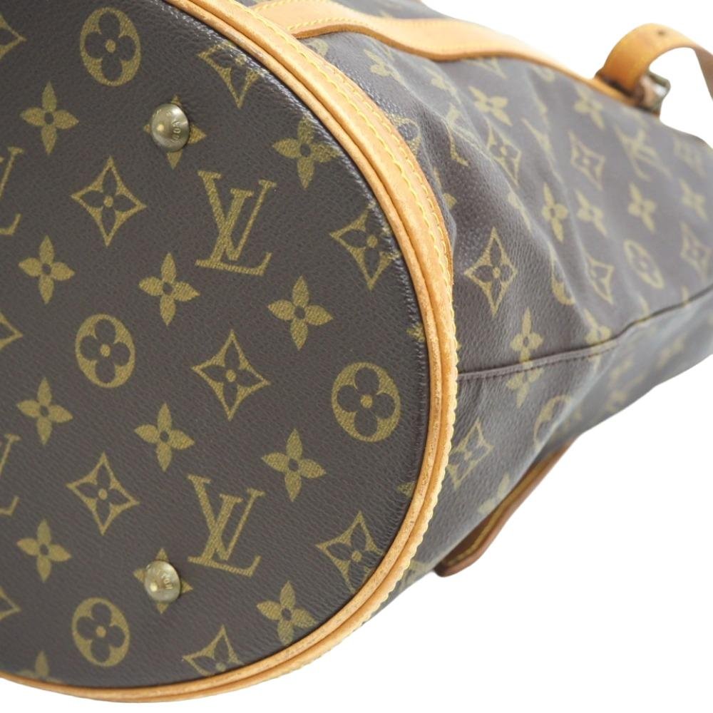 LOUIS VUITTON Shoulder Bag M42236 leather Brown Monogram BucketGM | AlmaBagz - Image 4