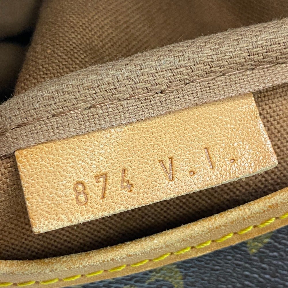 LOUIS VUITTON Shoulder Bag M42254 leather Brown Samuel 35 Monogram Women Used | AlmaBagz - Image 8