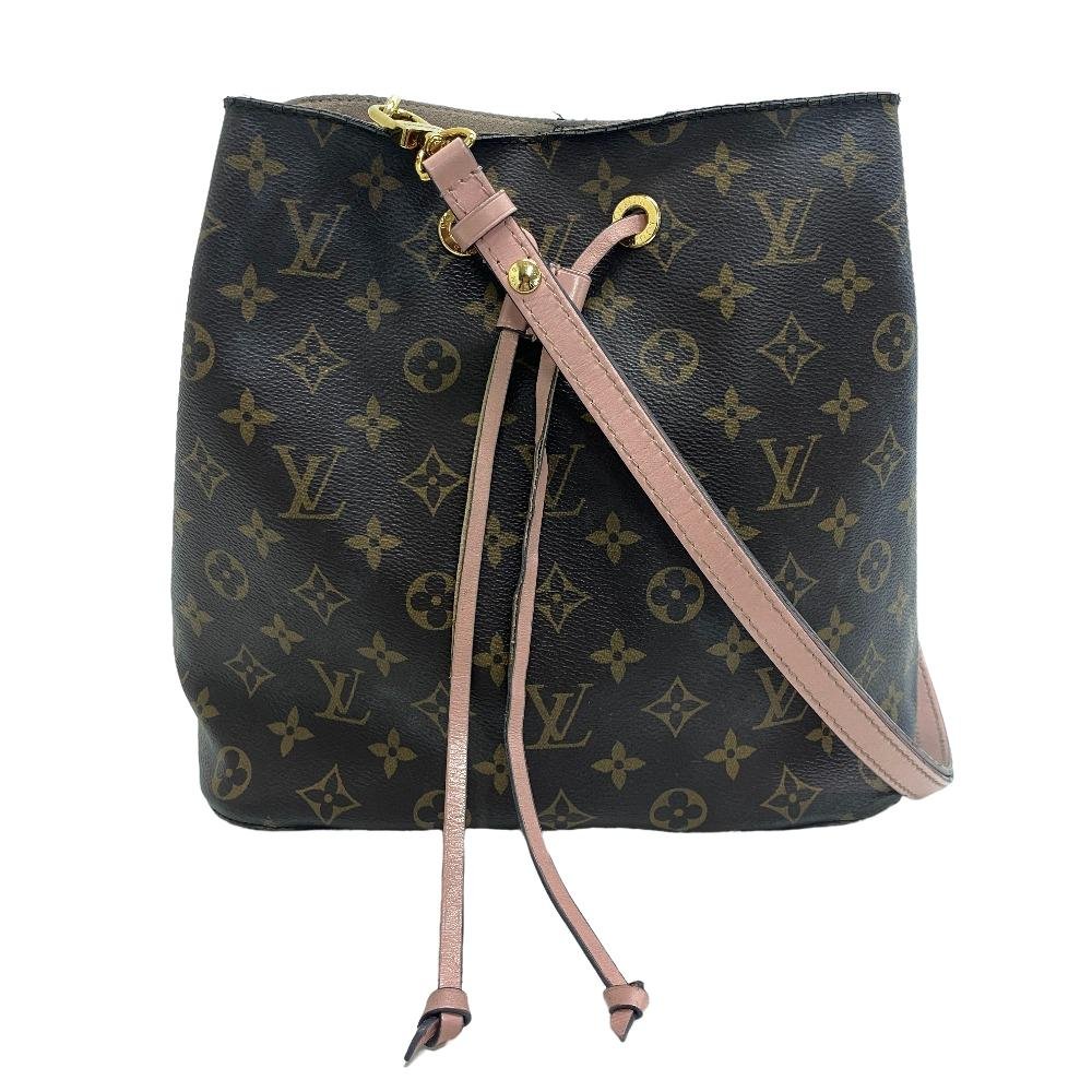 LOUIS VUITTON Shoulder Bag M44022 leather Brown Monogram Neonoe | AlmaBagz - Image 14