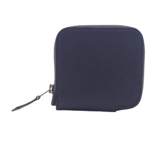 HERMES Coin case Epsom Brown Azap silk in Women(Unisex) Used | AlmaBagz