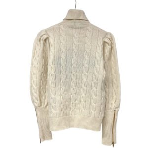 GUCCI knit XKB2A Wool, Acrylic white High neck knit XS(160/84Y) | AlmaBagz