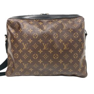 LOUIS VUITTON Shoulder Bag M40387 leather Brown Monogram macacer Torres | AlmaBagz