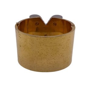 LOUIS VUITTON Bangle M68157 Gold Plated gold Rhinestone Essential V | AlmaBagz