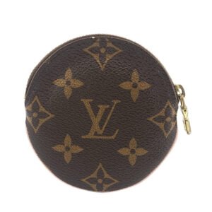 LOUIS VUITTON Coin case M69057 leather Brown Monogram Porto Moneron Women Used | AlmaBagz