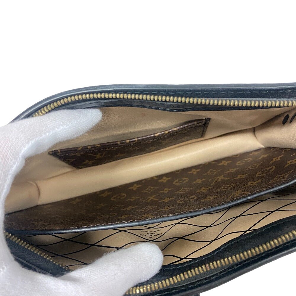 LOUIS VUITTON Shoulder Bag M43596 leather Brown Monogram reverse Soft Trunk | AlmaBagz - Image 9