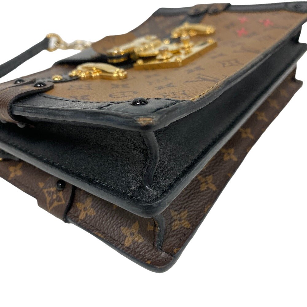 LOUIS VUITTON Shoulder Bag M43596 leather Brown Monogram reverse Soft Trunk | AlmaBagz - Image 2