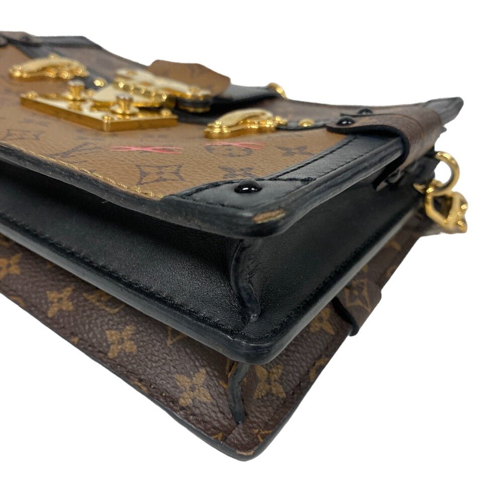 LOUIS VUITTON Shoulder Bag M43596 leather Brown Monogram reverse Soft Trunk | AlmaBagz - Image 3