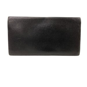 HERMES Bill Compartment leather black Ohsaka | AlmaBagz