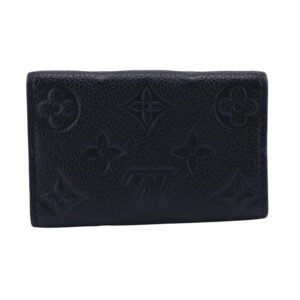 LOUIS VUITTON Key case Key holder M64421 leather black Monogram Ann Platt Multicles6 | AlmaBagz