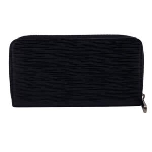 LOUIS VUITTON Long Wallet Purse M68755 leather black Epi Zippy wallet | AlmaBagz