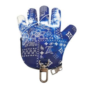 LOUIS VUITTON Pouch M81410 PVC blue Monogram HIGH 5 | AlmaBagz