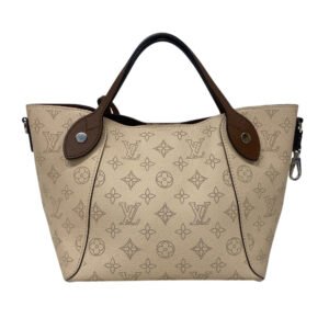 LOUIS VUITTON Handbag M51950 Monogram Mahina white Mahina Hina PM | AlmaBagz