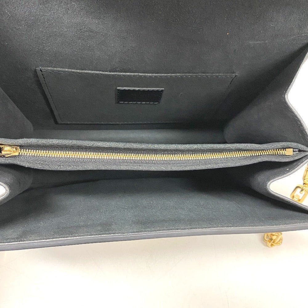 LOUIS VUITTON Shoulder Bag M55821 leather black LV Lock Dauphine MM | AlmaBagz - Image 10