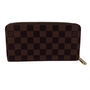 LOUIS VUITTON Long Wallet Purse N60257 PVC Brown Damier | AlmaBagz