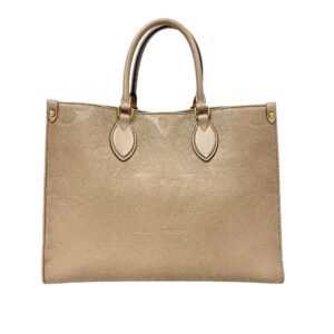 LOUIS VUITTON Handbag M45607 Monogram Ann Platt beige Monogram Ann Platt On the Go MM | AlmaBagz