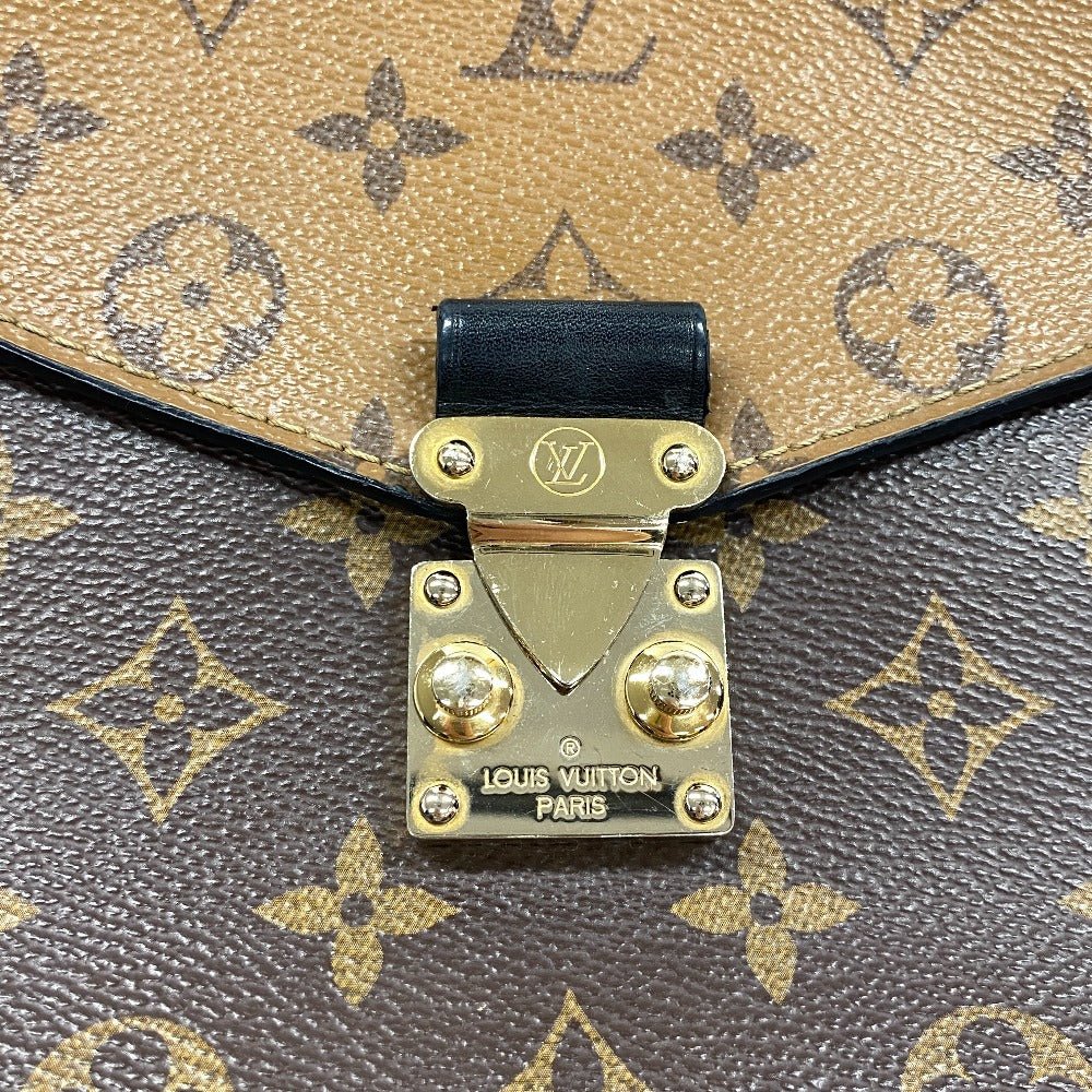LOUIS VUITTON Shoulder Bag M44876 Monogram Brown Monogram reverse Pochette Metis MM | AlmaBagz - Image 4