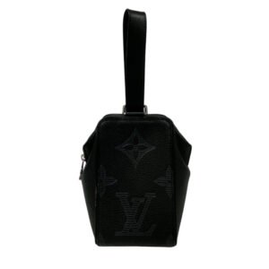 LOUIS VUITTON business bag M57292 Taurillon Clemence, Leather black Taurillon Clemence Shadow Vavan NV | AlmaBagz