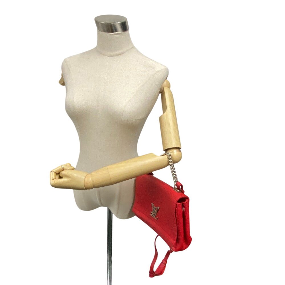 LOUIS VUITTON Shoulder Bag M51202 leather Red LV logo Rock Me 2 BB | AlmaBagz - Image 11
