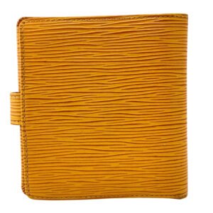 LOUIS VUITTON Bifold Wallet M63559 leather Jaune (Tassili Yellow) Epi Porte Billets Compact | AlmaBagz
