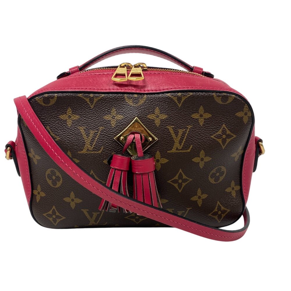 LOUIS VUITTON Shoulder Bag M43557 Monogram, PVC coated canvas Brown Monogram Saintonge | AlmaBagz - Image 16