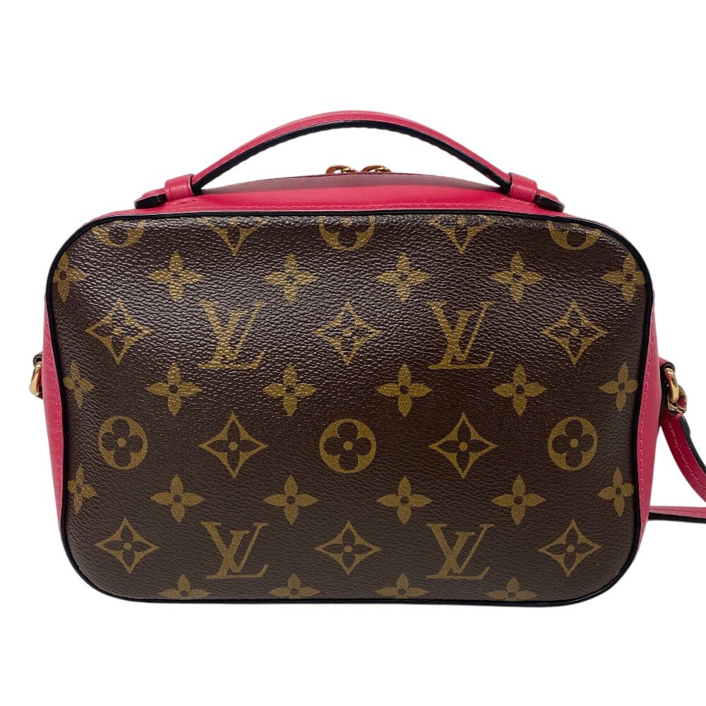 LOUIS VUITTON Shoulder Bag M43557 Monogram, PVC coated canvas Brown Monogram Saintonge | AlmaBagz