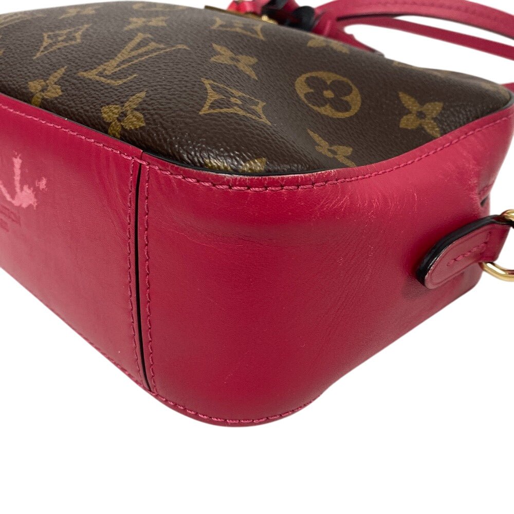 LOUIS VUITTON Shoulder Bag M43557 Monogram, PVC coated canvas Brown Monogram Saintonge | AlmaBagz - Image 2