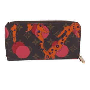 LOUIS VUITTON Long Wallet Purse M60927 leather Brown Monogram La Mage Zippy wallet | AlmaBagz