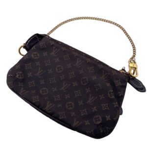 LOUIS VUITTON Pochette M95668 canvas Brown Monogram mini run Mini Pochette Accessoar | AlmaBagz
