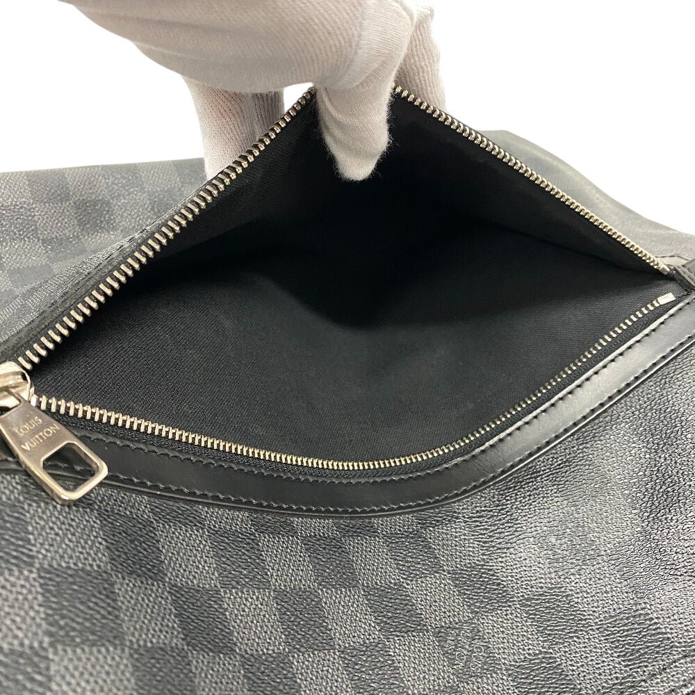 LOUIS VUITTON Shoulder Bag N41106 Damier Grafitte black Damier Grafitte Mick MM | AlmaBagz - Image 9
