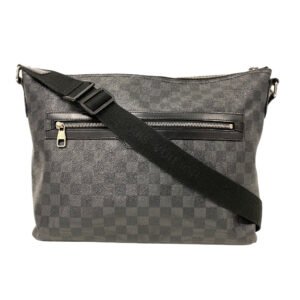 LOUIS VUITTON Shoulder Bag N41106 Damier Grafitte black Damier Grafitte Mick MM | AlmaBagz