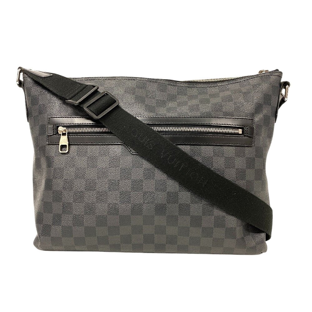 LOUIS VUITTON Shoulder Bag N41106 Damier Grafitte black Damier Grafitte Mick MM | AlmaBagz