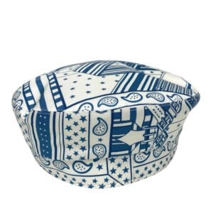 HERMES Casquette silk blue 58 | AlmaBagz