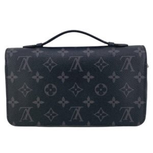 LOUIS VUITTON Long Wallet Purse M61698 Monogram Eclipse black Monogram Eclipse | AlmaBagz