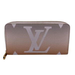 LOUIS VUITTON Long Wallet Purse M80359 leather beige Bloom giant zippy wallet | AlmaBagz