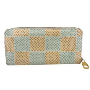 LOUIS VUITTON Long Wallet Purse N40675 Damier Heritage white Damier Heritage Zippy Wallet Vertical | AlmaBagz