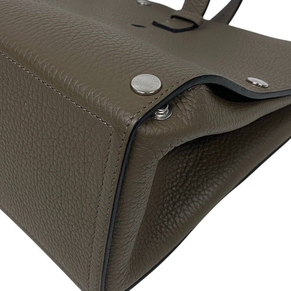 HERMES Handbag Taurillon Clemence, Leather Etope sack velo | AlmaBagz - Image 2