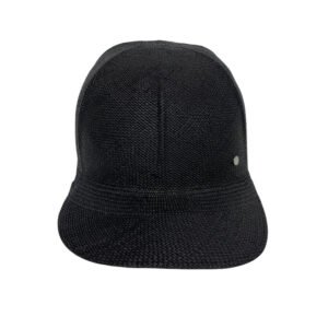 HERMES cap straw black Serie 59 | AlmaBagz