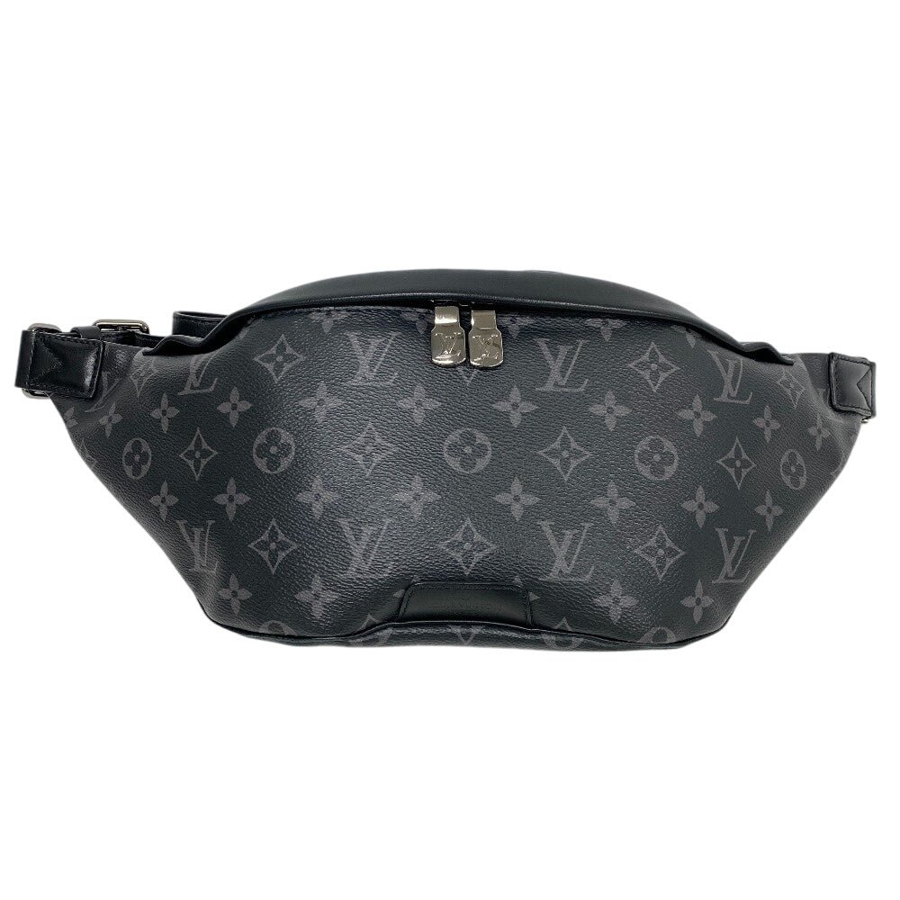 LOUIS VUITTON Sling bag M46035 leather black Discovery Bum Bag Monogram Eclipse mens Used | AlmaBagz - Image 13