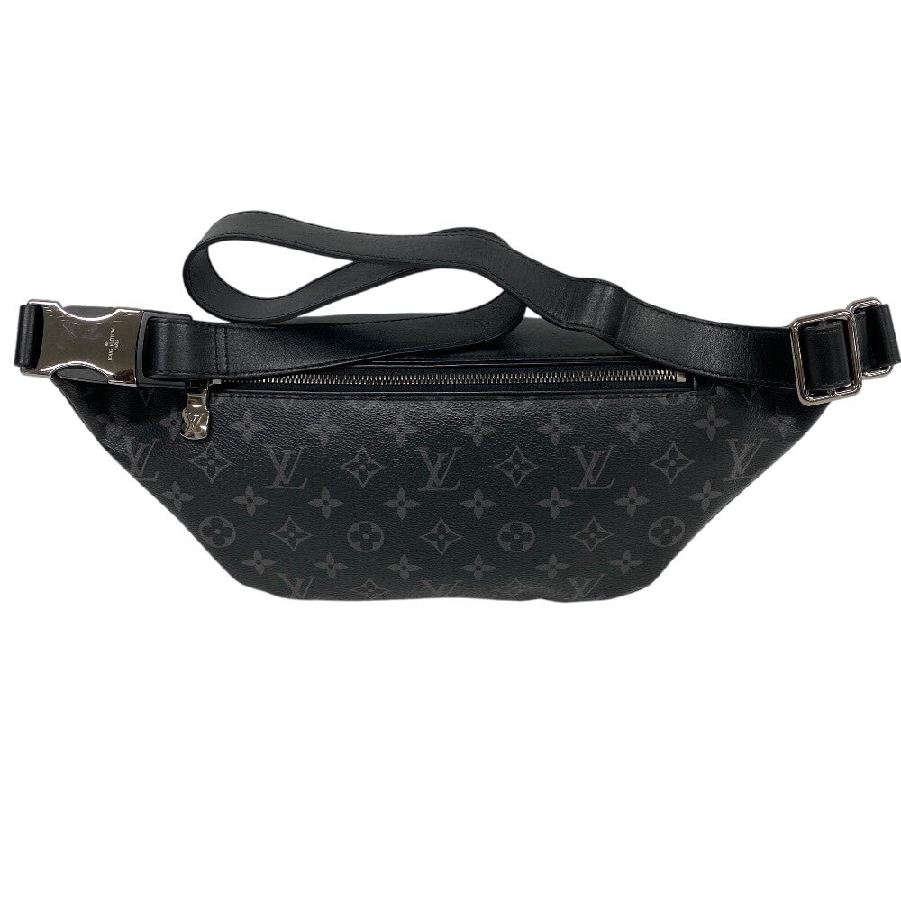 LOUIS VUITTON Sling bag M46035 leather black Discovery Bum Bag Monogram Eclipse mens Used | AlmaBagz