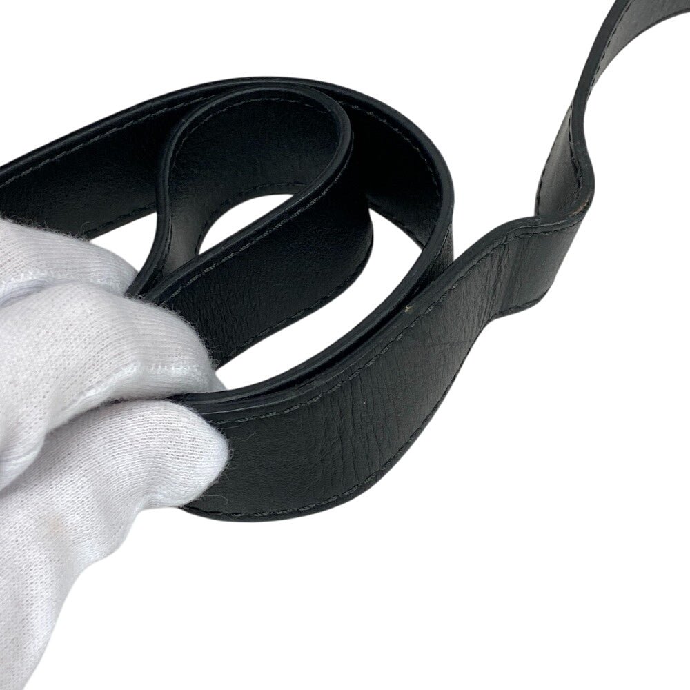 LOUIS VUITTON Sling bag M46035 leather black Discovery Bum Bag Monogram Eclipse mens Used | AlmaBagz - Image 2