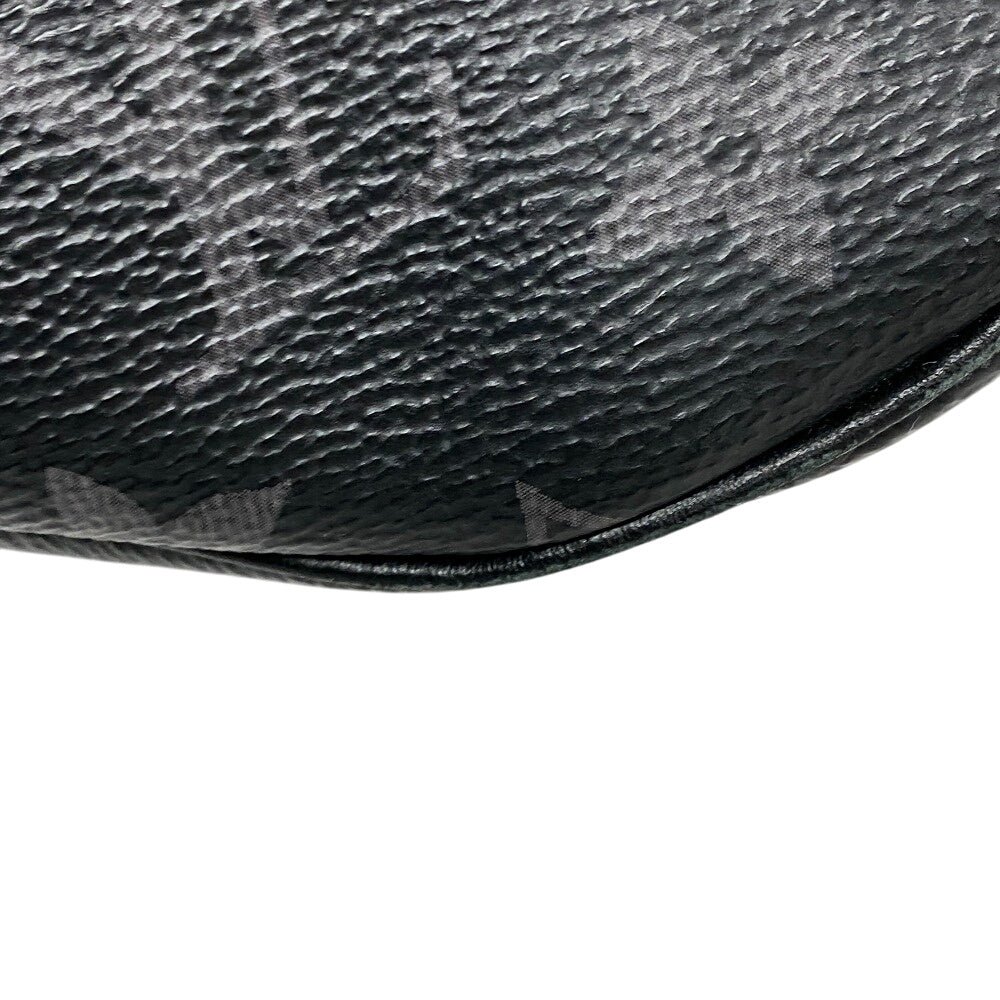 LOUIS VUITTON Sling bag M46035 leather black Discovery Bum Bag Monogram Eclipse mens Used | AlmaBagz - Image 5